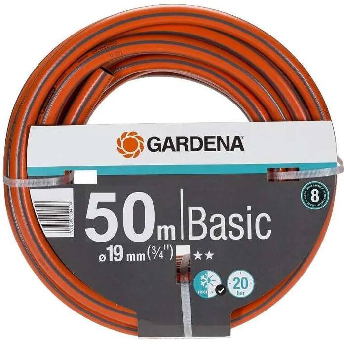 Шланг ф19 мм (3/4") х 50 м Gardena Basic